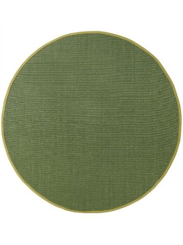 Szizál szőnyeg Green o 200 cm round