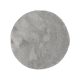 Shaggy rug Cosy Grey ø 200 cm round