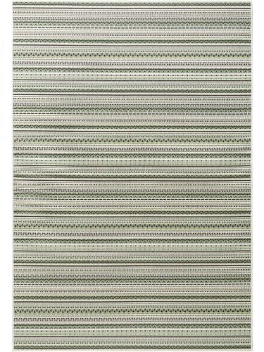 Kül- és beltéri szőnyeg Capri Green/Beige 120x170 cm