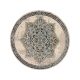 Round Rug Casa Beige ø 180 cm rund