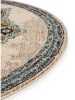 Round Rug Casa Beige ø 180 cm rund