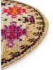 Rug Casa Multicolour/Beige ø 120 cm round