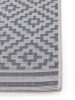 In- & Outdoor Rug Metro Blue 120x170 cm