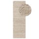 Wool Runner Beads Beige 80x250 cm