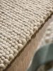 Wool Runner Beads Beige 80x250 cm