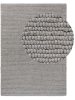 Wool Rug Beads Grey 250x350 cm