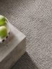 Wool Rug Beads Grey 250x350 cm