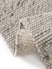 Wool Runner Beads Light Grey 70x200 cm