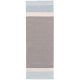 Gyapjú futószőnyeg New Stripes Light Grey/Mint 70x200 cm