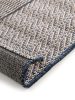 In- & Outdoor Rug River Beige/Blue 133x190 cm