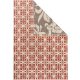 Kétoldalú szőnyeg Terrazzo Beige/Red 120x180 cm