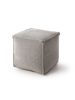 Bora Puff Light Grey 50x50x50 cm