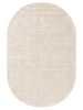 Viscose szőnyeg Oval Nova Cream 150x230 cm