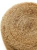 Jute Kézzel készült Pouf Jutta Light Brown 40x40x40 cm