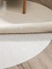 Carpet Underlay round Prima White ø 100 cm round