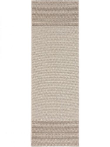 Kül- és beltéri futószőnyeg Metro Cream/Beige 80x240 cm