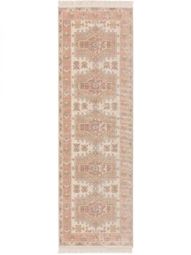 Folk futószőnyeg Beige/Rose 80x250 cm