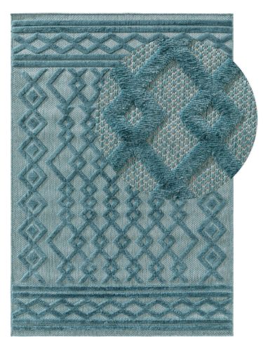 Kül- és beltéri szőnyeg Bonte Turquoise 15x15 cm Mintadarab