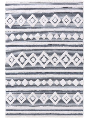 Cotton Rug Oslo Blue 15x15 cm Sample