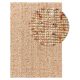 Jute Rug Sam natural/red 15x15 cm Sample