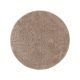 Shaggy Round Rug Soda Beige ø 120 cm round