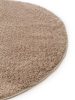 Shaggy Round Rug Soda Beige ø 120 cm round