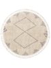 Round Rug Bosse Cream ø 150 cm round