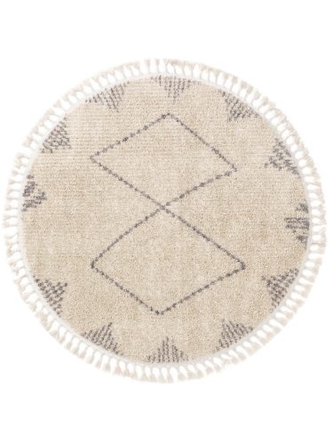 Round Rug Bosse Cream ø 150 cm round