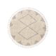 Round Rug Bosse Cream ø 150 cm round