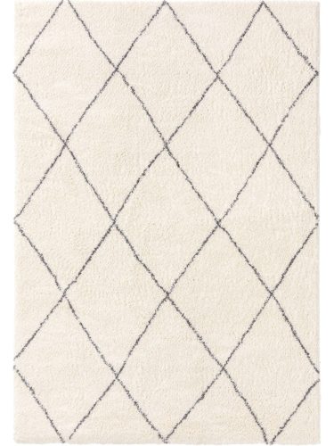 Shaggy rug Benno Cream 300x400 cm