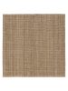 Jute Rug Svea Brown 150x150 cm