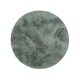 Fur Rug Dave Mint ø 120 cm round