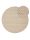 Wool Rug Lars Beige ø 100 cm round