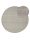 Wool Rug Lars Light Grey ø 200 cm round