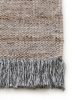 Rug made from recycled material Damian Beige 15x15 cm Sample