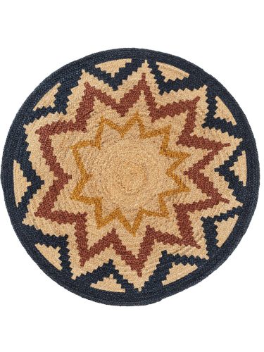 Juta szőnyeg Sahara Multicolour 115 cm round