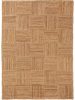 Jute Rug Jutta Light Brown 15x15 cm Sample