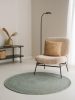 Jute Rug Jutta Mint 115 cm round