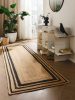 Jute Rug Jutta Black 70x200 cm