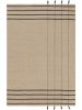 Wool Rug Kambiz Beige/Black 15x15 cm Sample