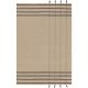 Wool Rug Kambiz Beige/Black 15x15 cm Sample