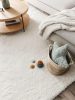 Shaggy rug Cloudy Cream 120x170 cm