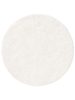 Shaggy Round Rug Cloudy Cream ø 200 cm round