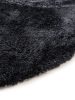 Shaggy Round Rug Cloudy Charcoal ø 160 cm round