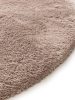 Shaggy Round Rug Cloudy Taupe ø 160 cm round