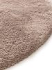 Shaggy Round Rug Cloudy Taupe ø 160 cm round