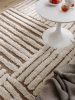 Shaggy rug Tibo Cream/Beige 120x170 cm