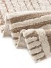 Shaggy rug Tibo Cream/Beige 120x170 cm