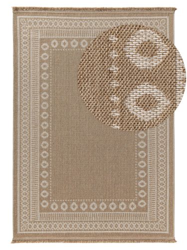 In- & Outdoor Rug Andora Cream/Beige 120x170 cm