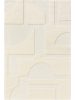 Wool Rug Logan Cream 160x230 cm